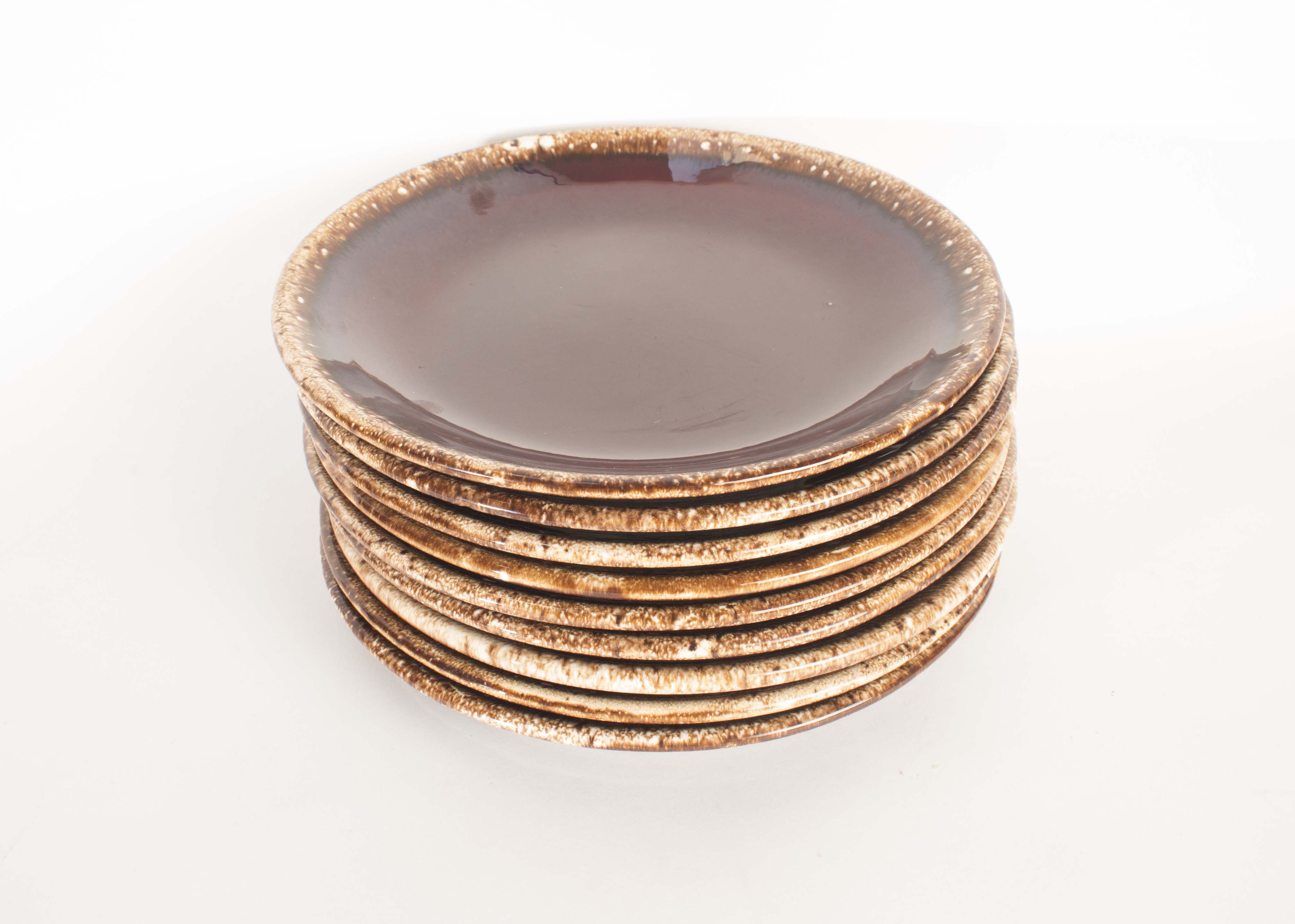 Vintage Hull Pottery Dinner Plates and Kitchen Accessories