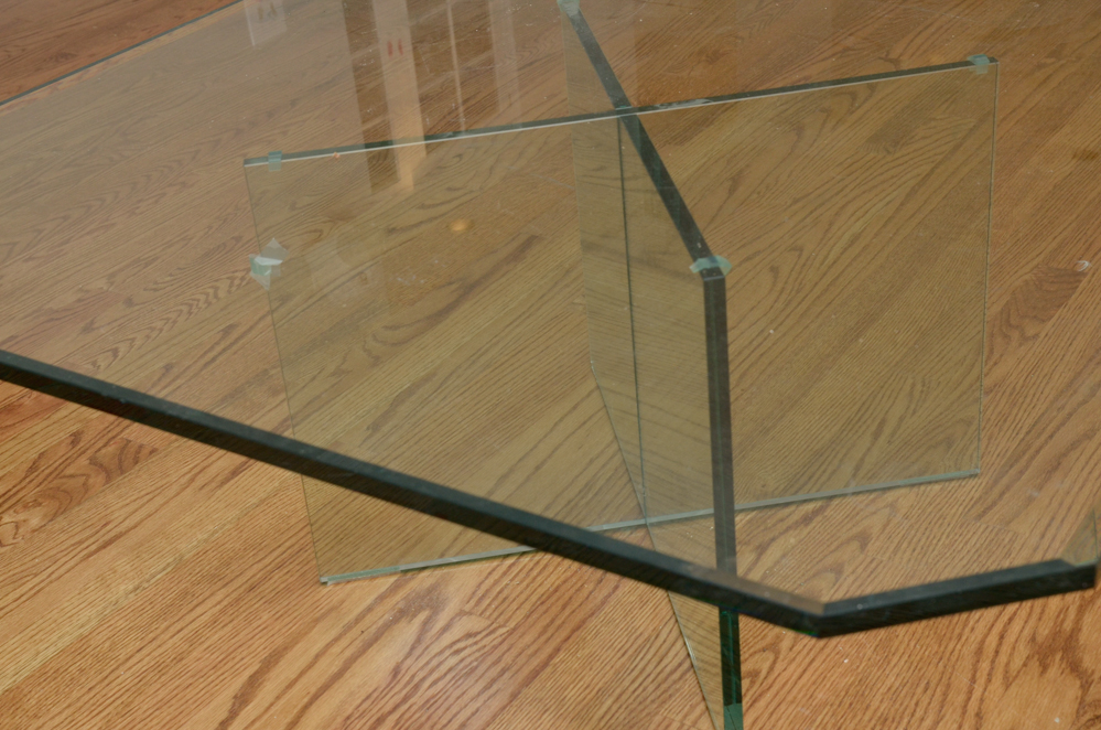 Glass Top Coffee Table