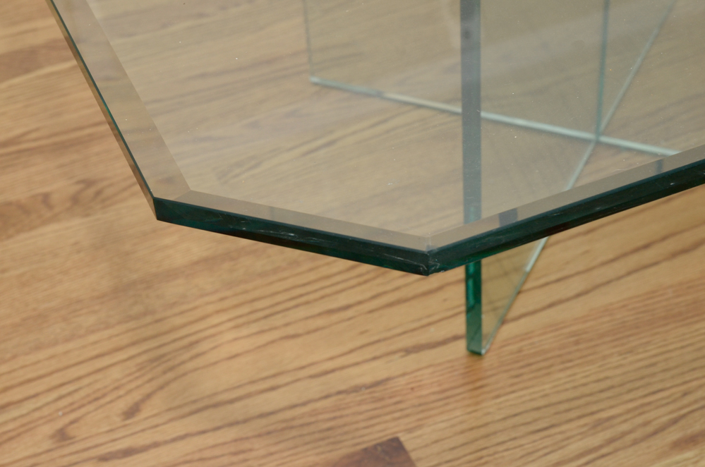 Glass Top Coffee Table