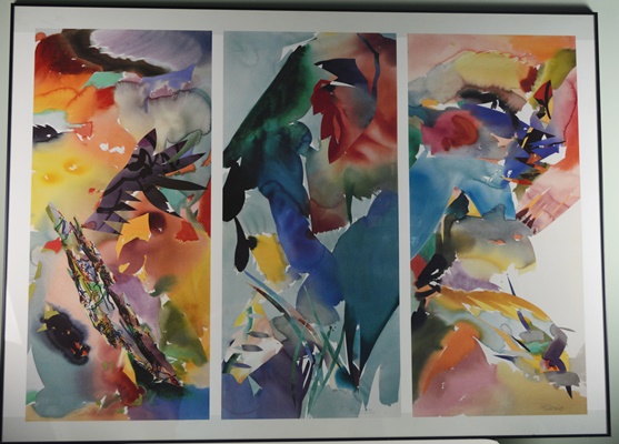 After Peter Kitchell "Palmate Panther" Offset Lithograph