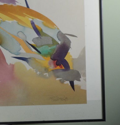 After Peter Kitchell "Palmate Panther" Offset Lithograph