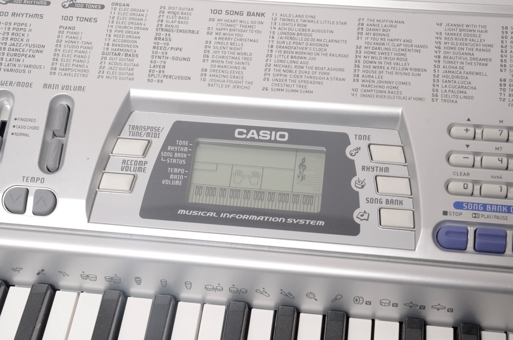 Casio CTK-496 100 Song Bank Keyboard
