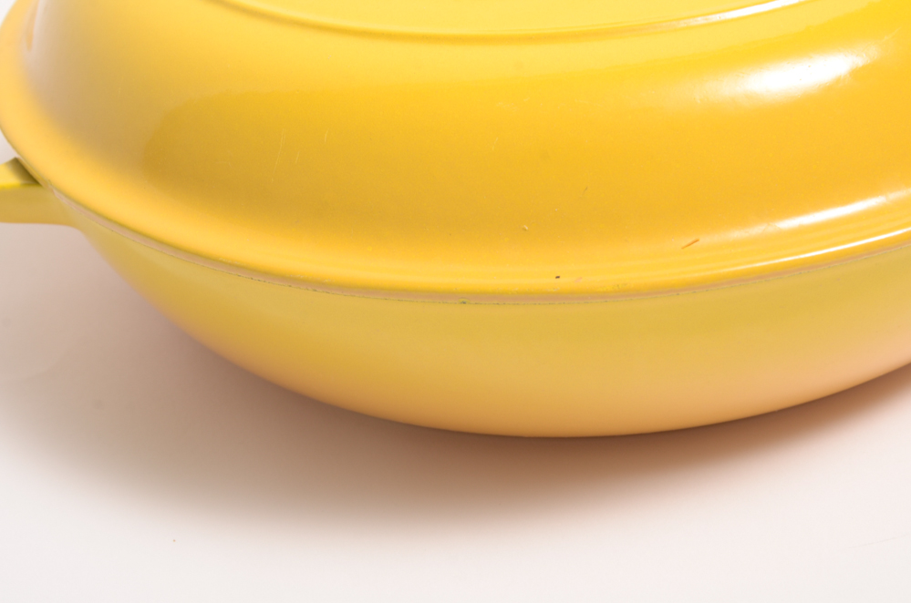 Le Creuset 3.5 Quart Signature Braiser in Soleil Yellow