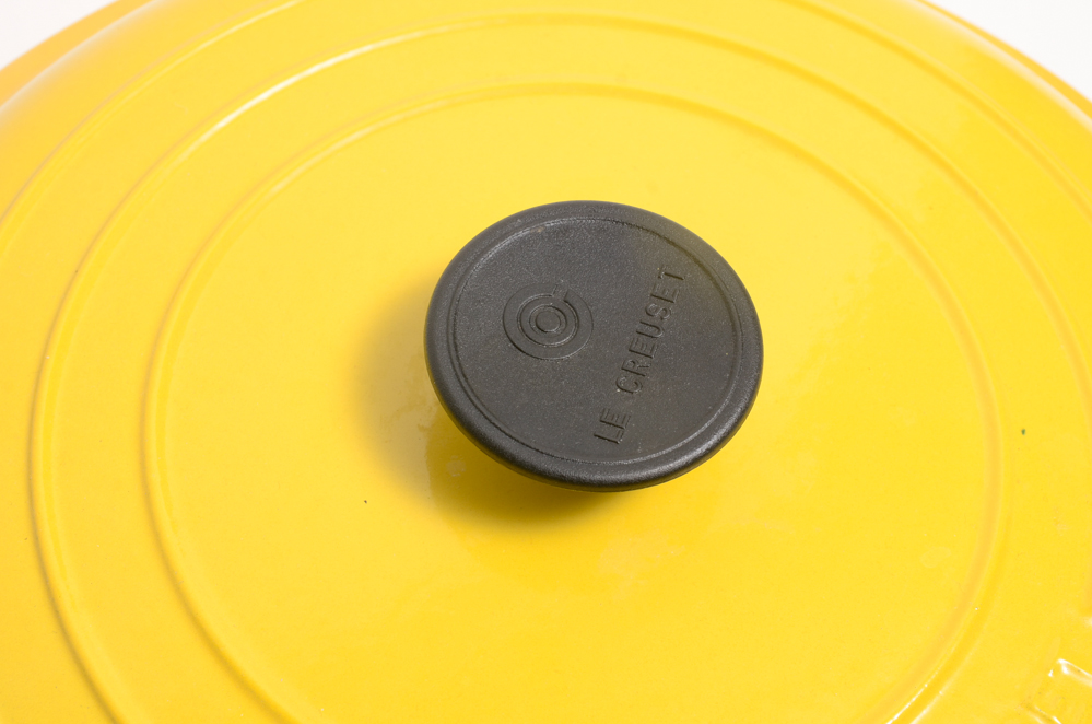 Le Creuset 3.5 Quart Signature Braiser in Soleil Yellow