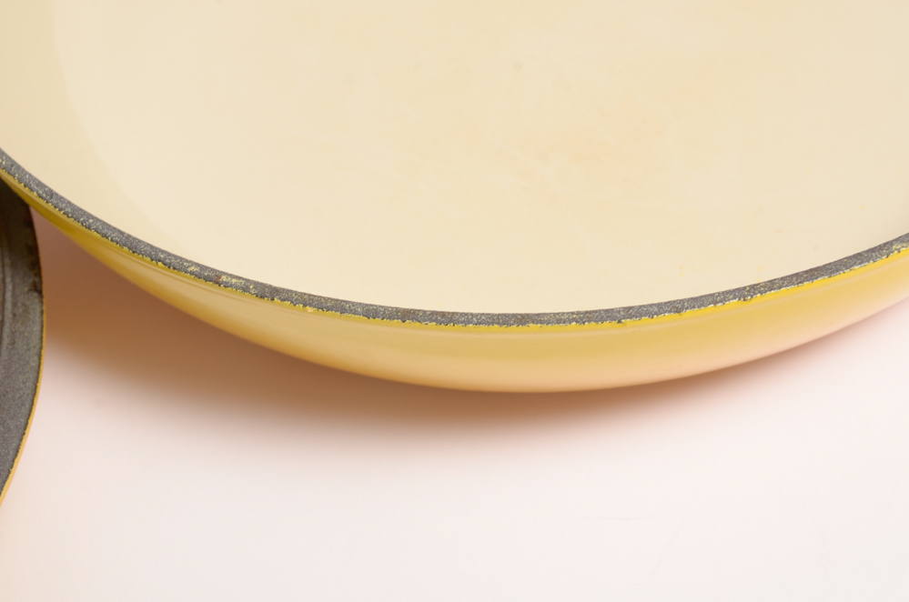 Le Creuset 3.5 Quart Signature Braiser in Soleil Yellow