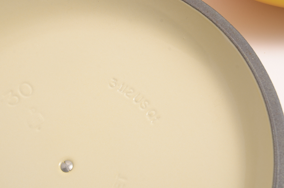 Le Creuset 3.5 Quart Signature Braiser in Soleil Yellow