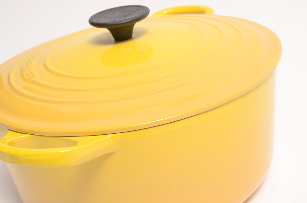 Le Creuset 5.5 Quart Dutch Oven in Soleil Yellow