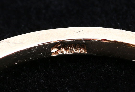 14K Yellow Gold Ring with Smokey Quartz and Citrine