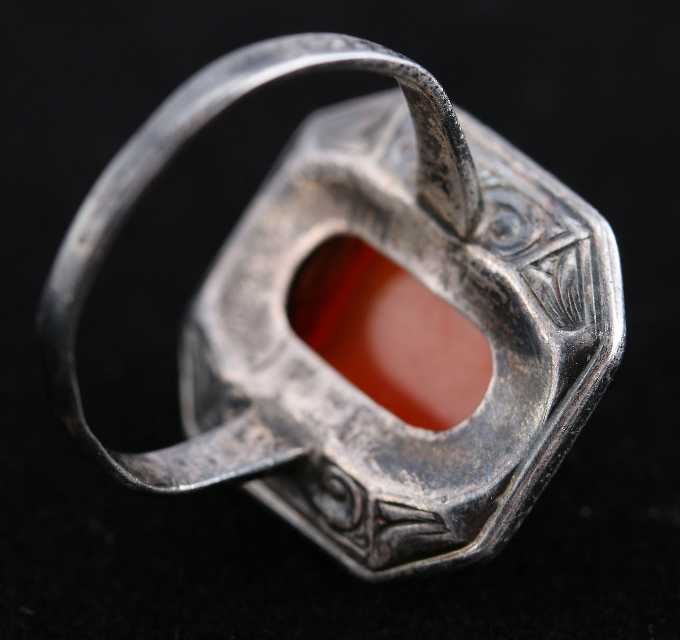Assorment of Stamped Sterling Silver Rings with Various Stones