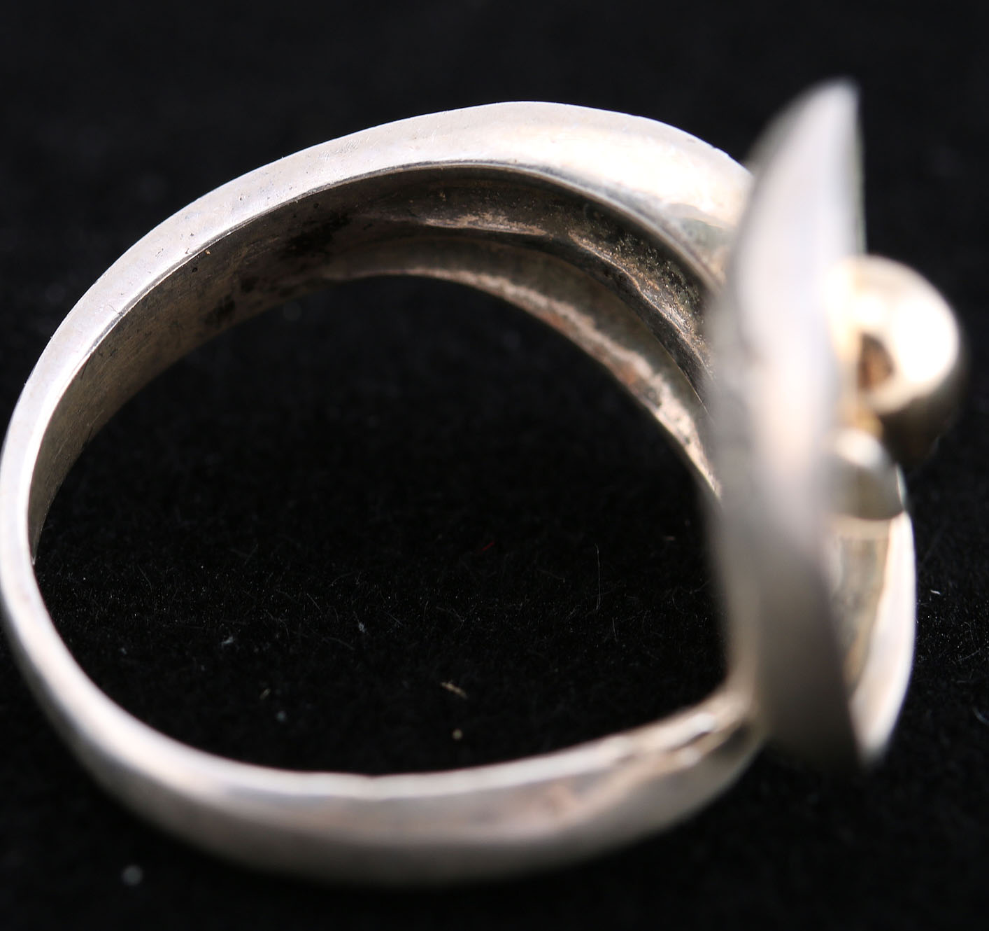 Assorment of Stamped Sterling Silver Rings with Various Stones