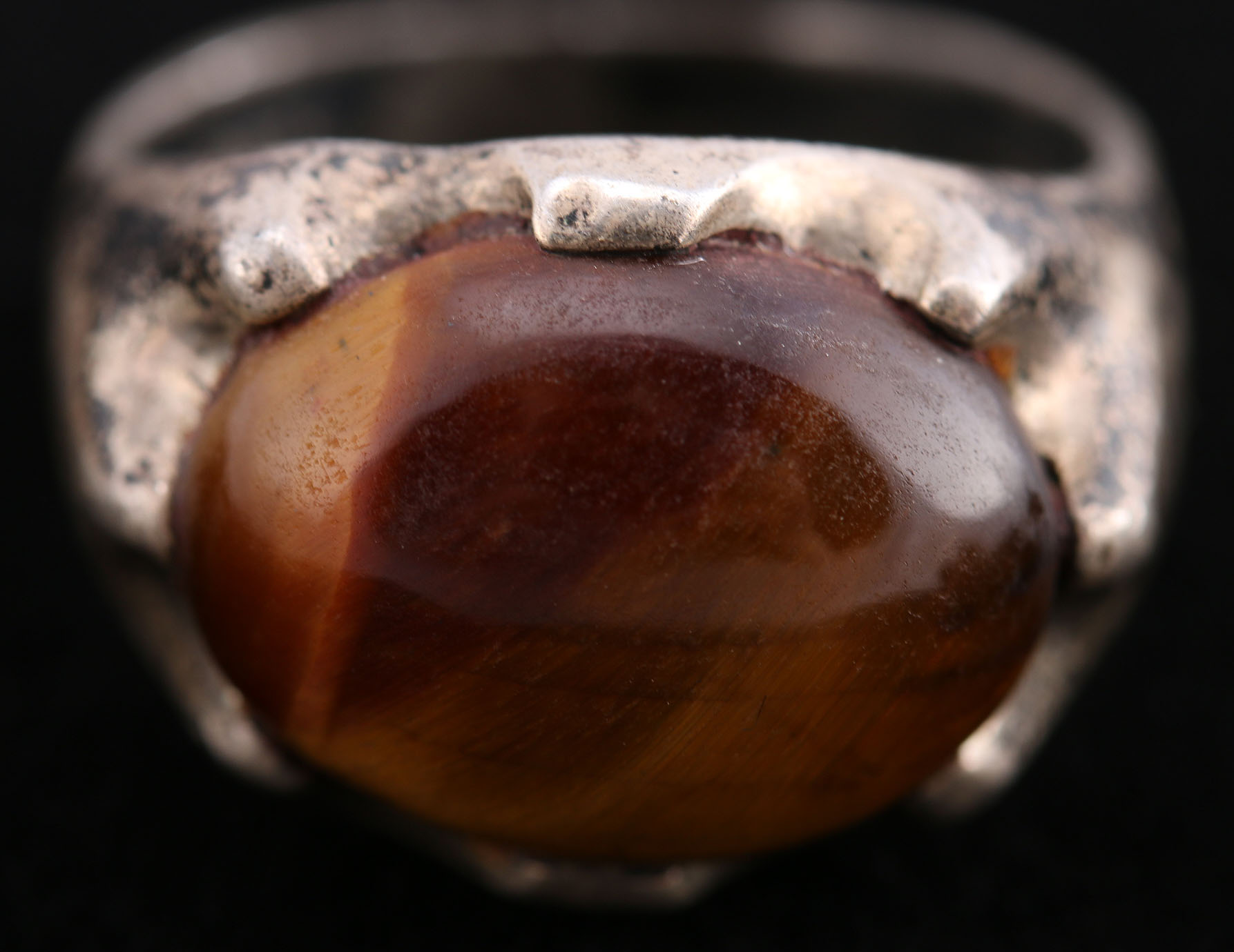 Assorment of Stamped Sterling Silver Rings with Various Stones