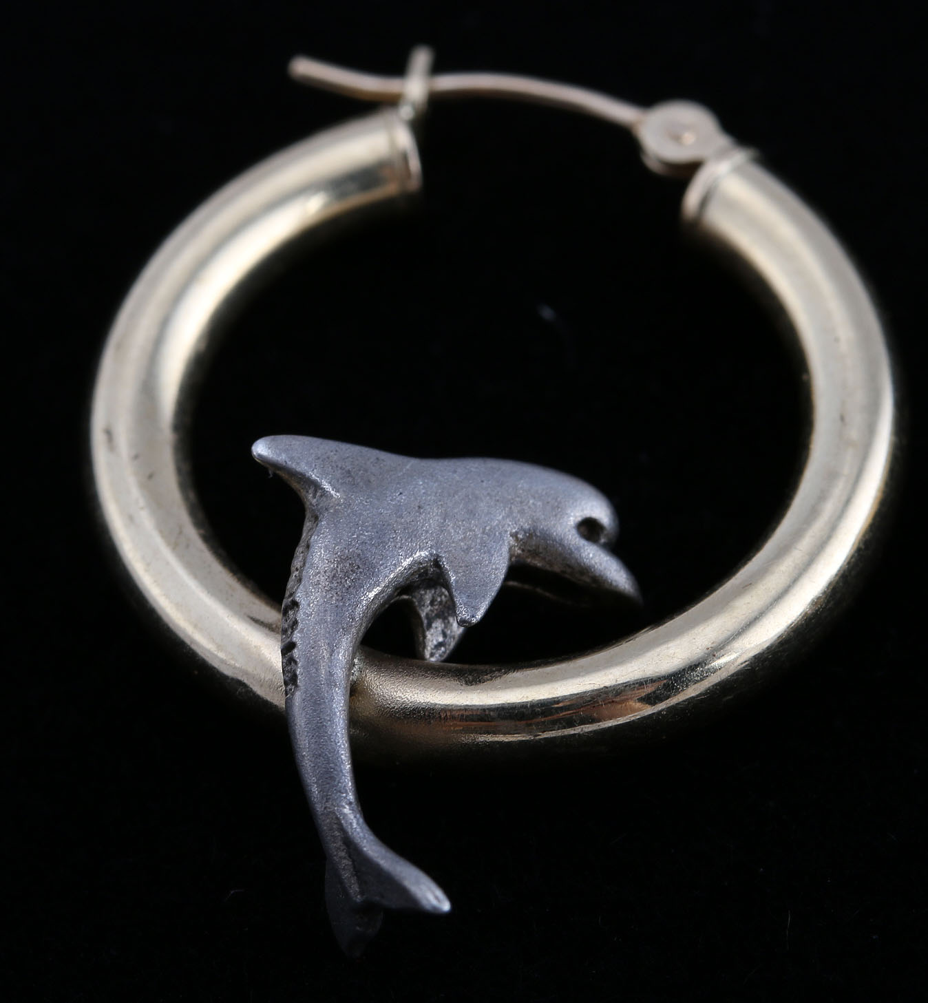 Two Pairs of 14K Yellow Gold Earrings