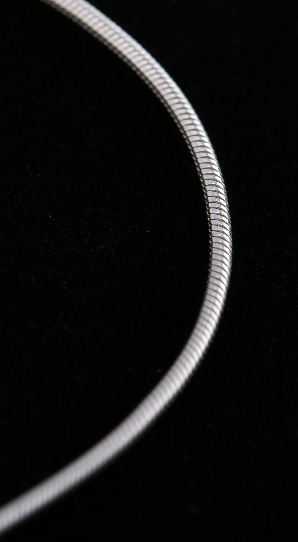 Technigold 14K White Gold Snake Chain