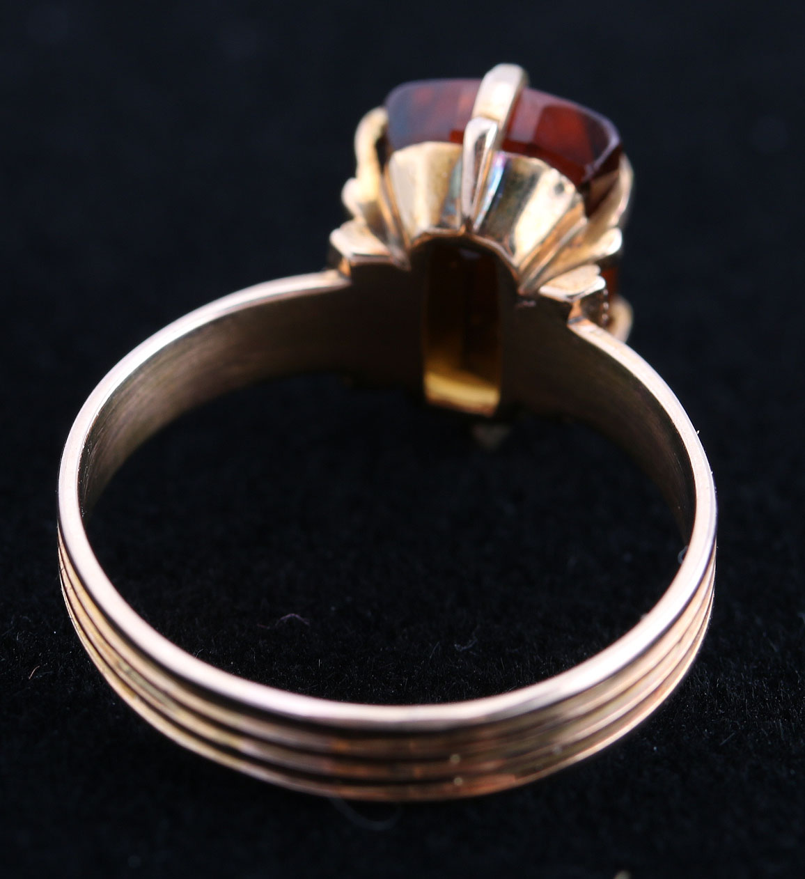 14K Yellow Gold Citrine Ring