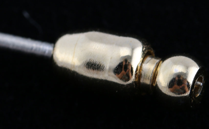 Diamond and 10K Ford Service Hat Pin