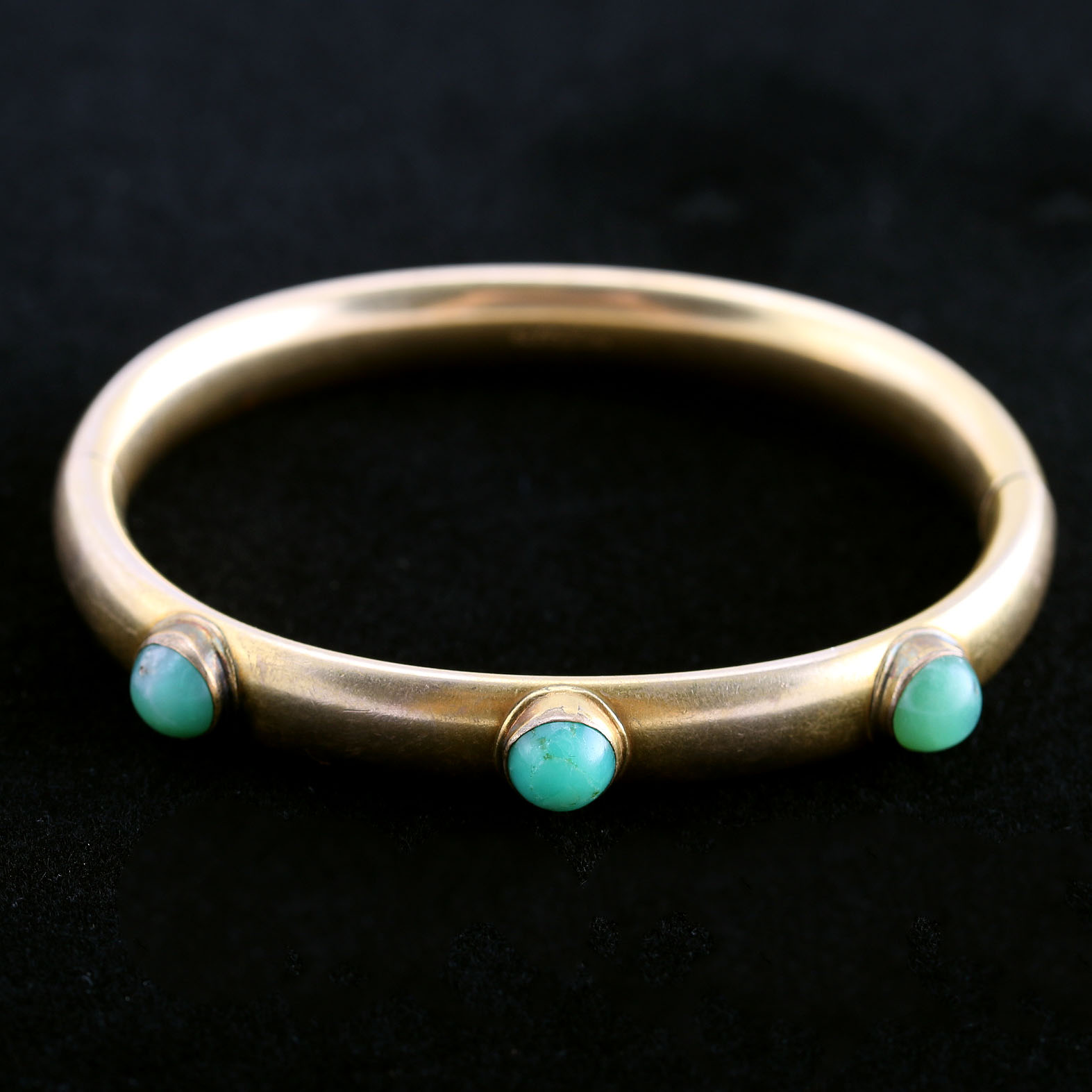 Vintage James F Sturdy Sons Gold Tone Bracelet