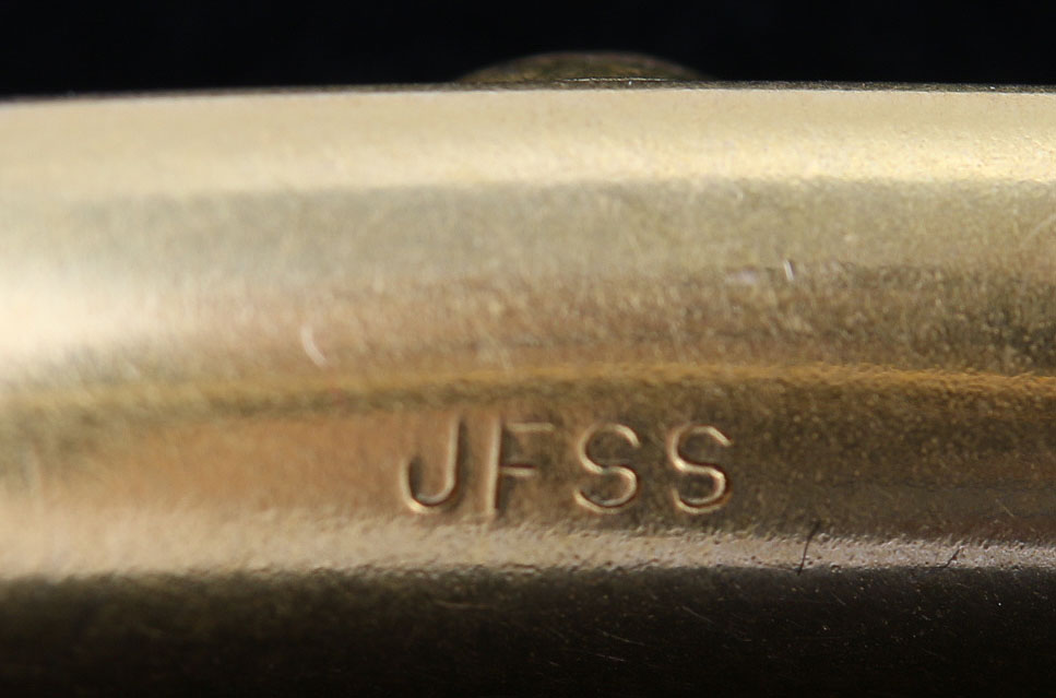 Vintage James F Sturdy Sons Gold Tone Bracelet