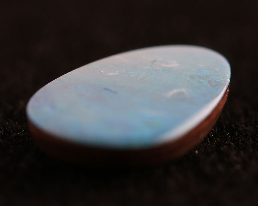 14K Yellow Gold Pendant and Opal Doublet