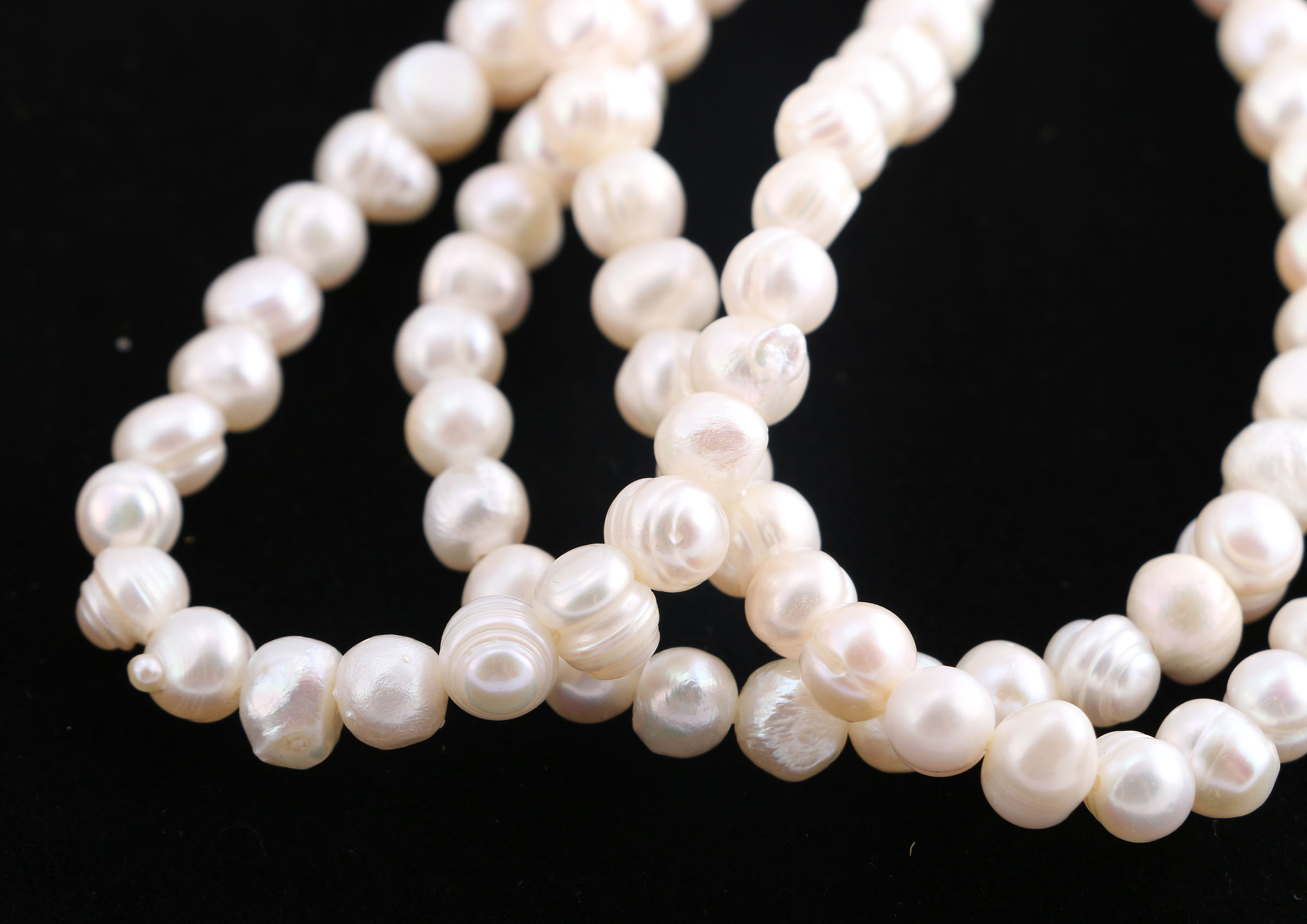 Cultured Pearl and Amethyst Necklace