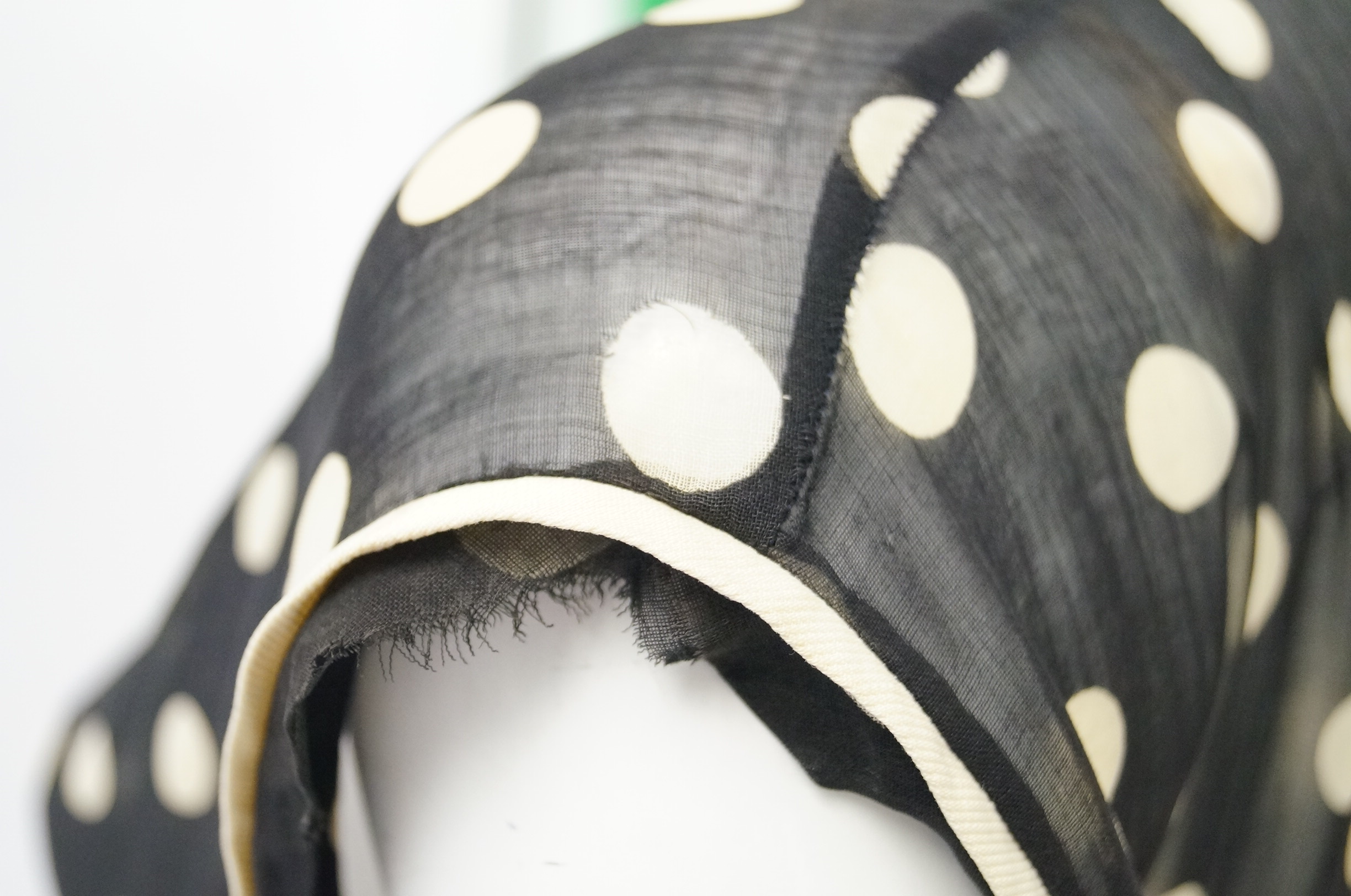 1950s Women's Vintage Nelly Don Polka Dot Dress