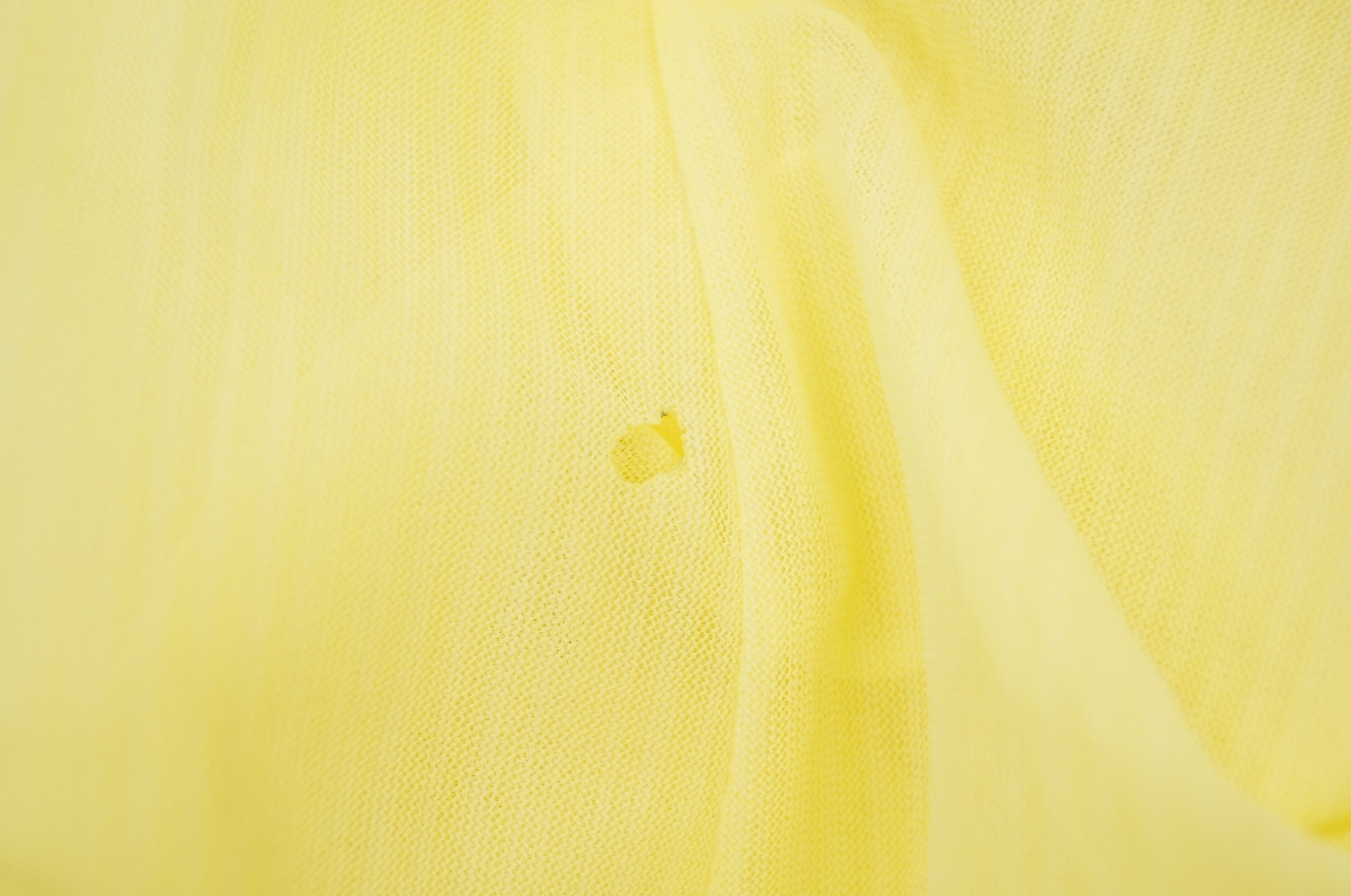 Circa 1960s Yellow Peignoir