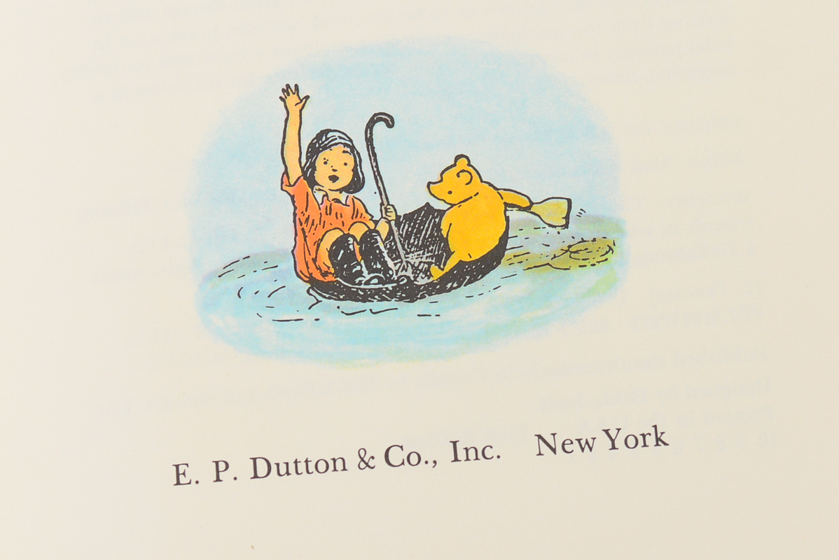1974 Edition of "Winnie-the-Pooh"