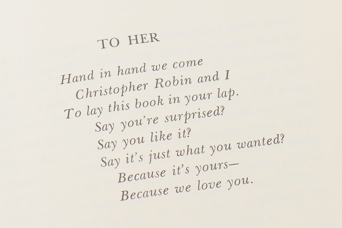 1974 Edition of "Winnie-the-Pooh"