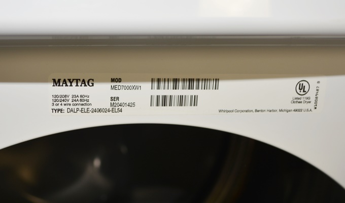 Maytag Maxima Front Loading Electric Washer and Dryer