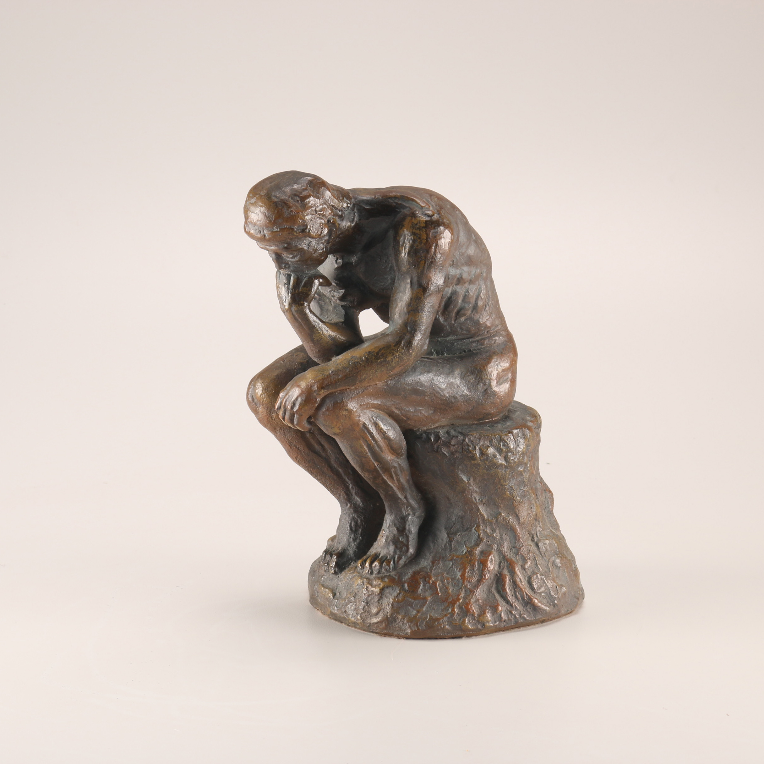 Reproduction of Rodin's "The Thinker"