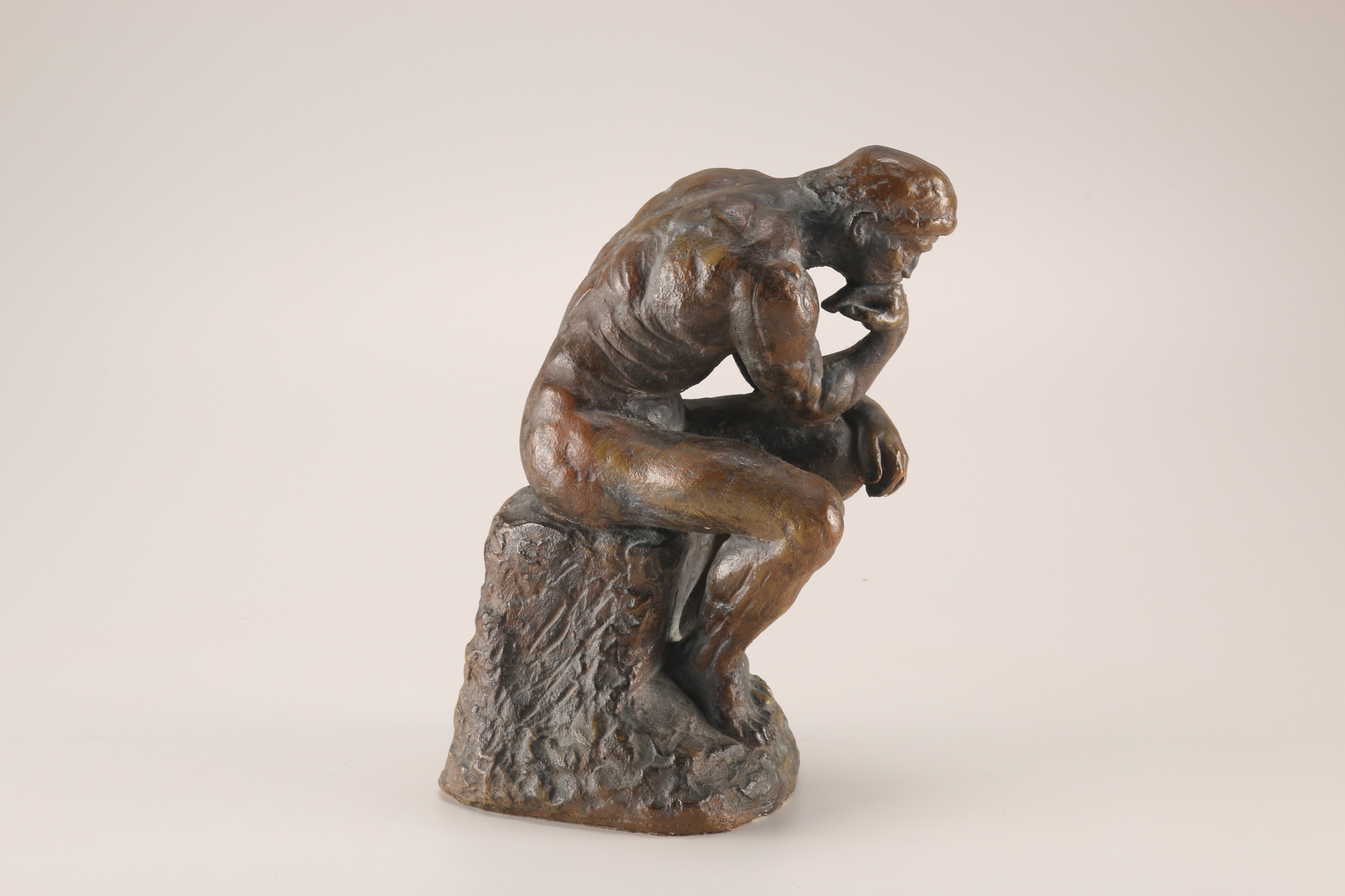 Reproduction of Rodin's "The Thinker"