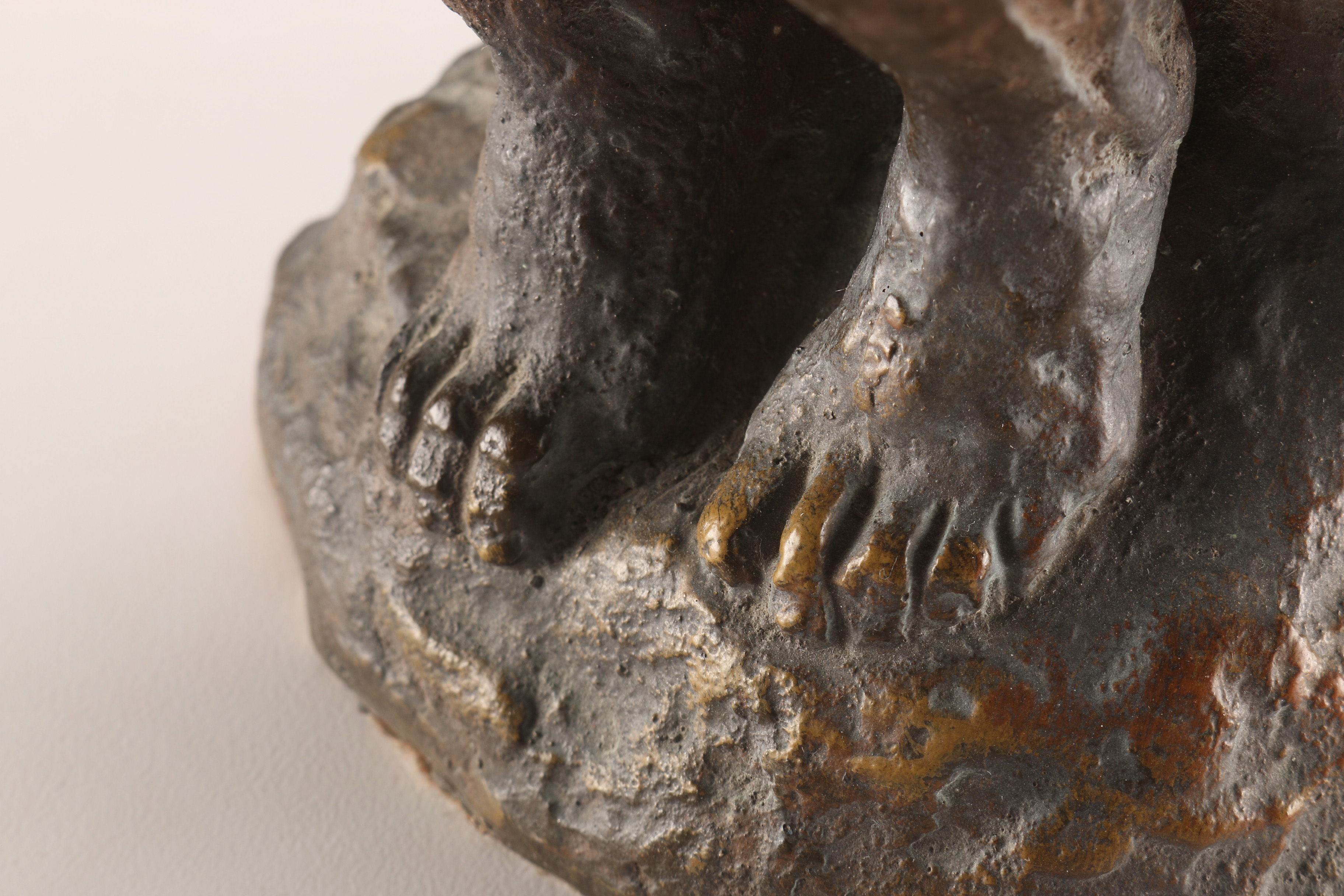 Reproduction of Rodin's "The Thinker"