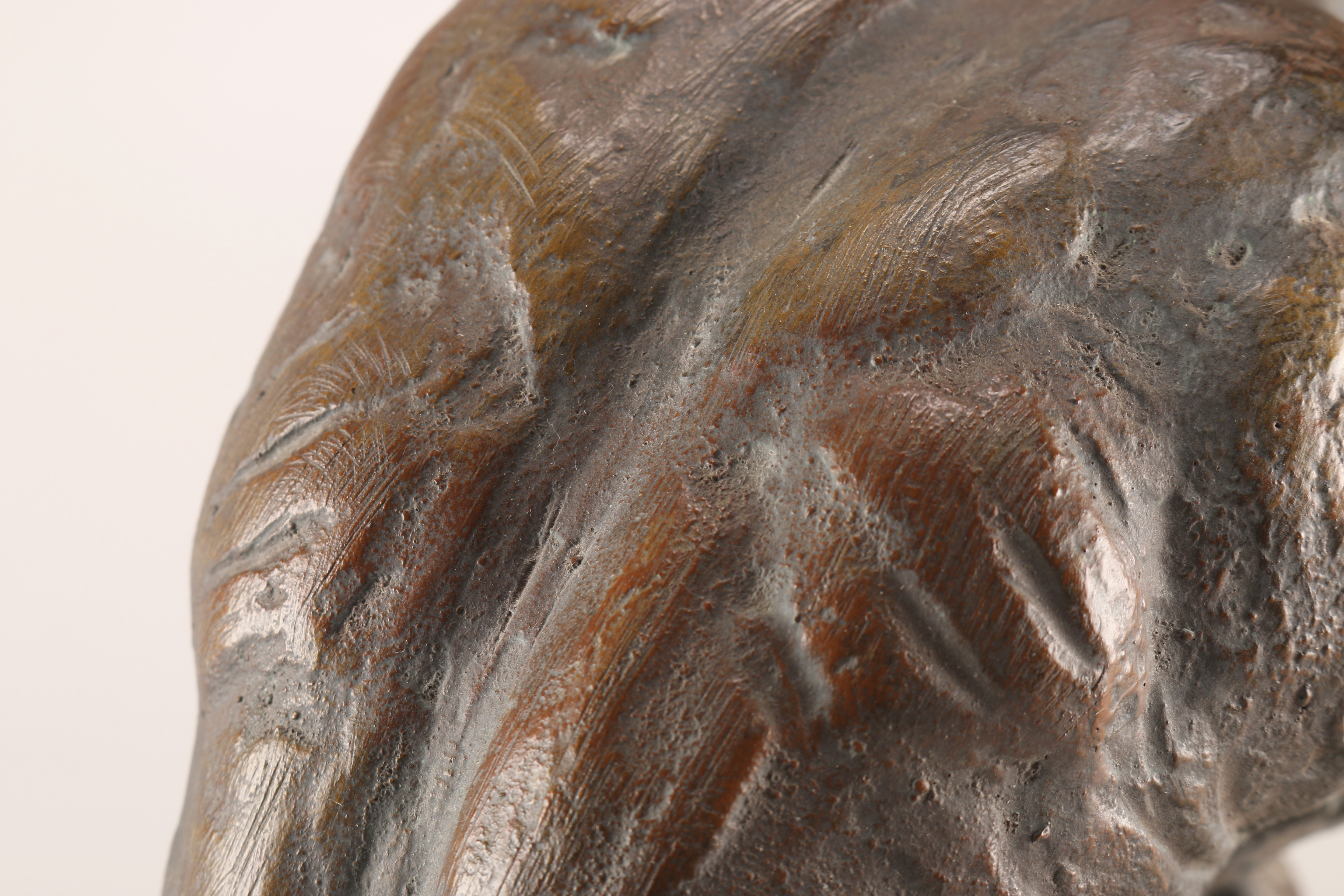 Reproduction of Rodin's "The Thinker"