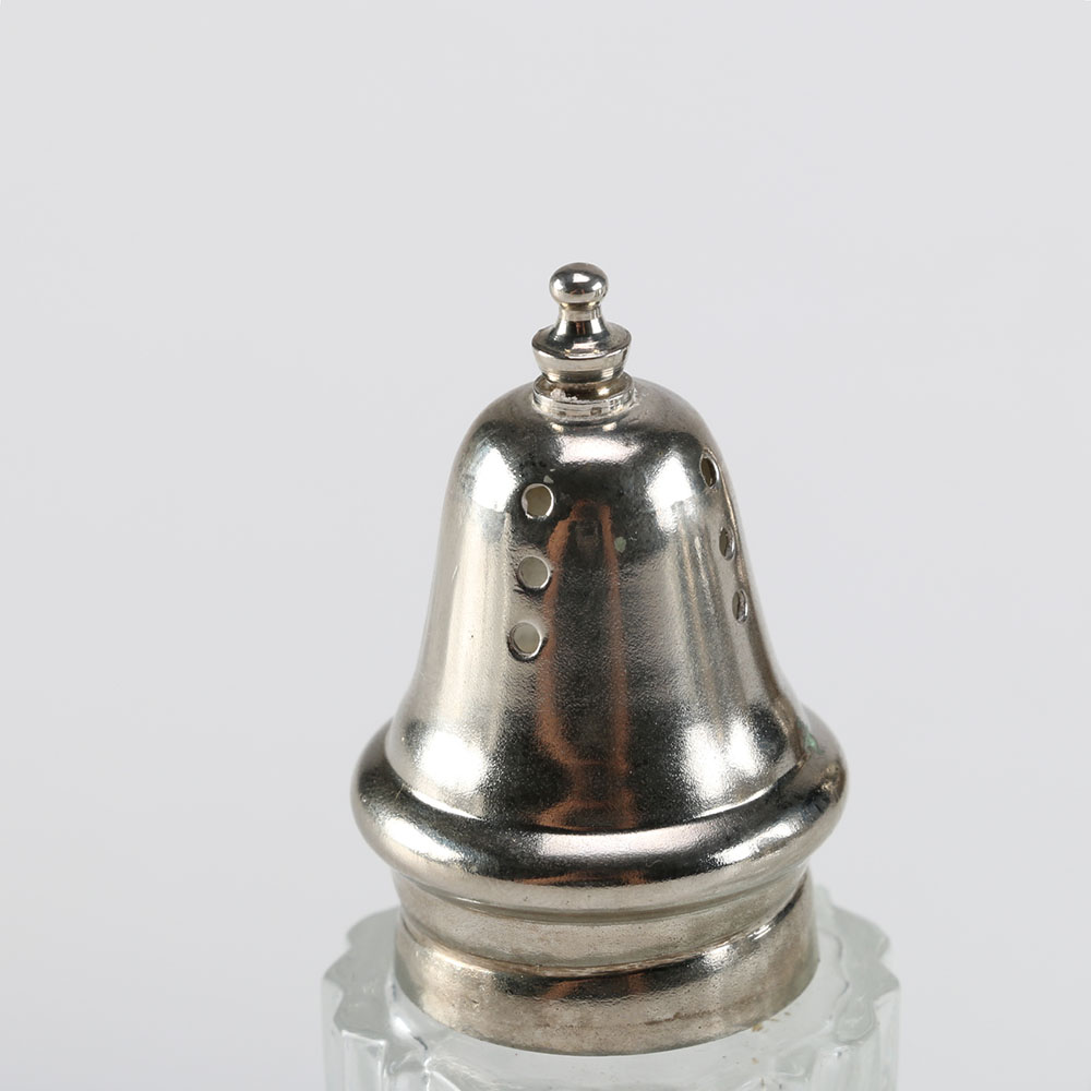 Set of Eleven Glass Shakers