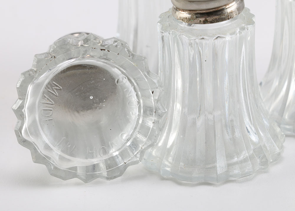 Set of Eleven Glass Shakers