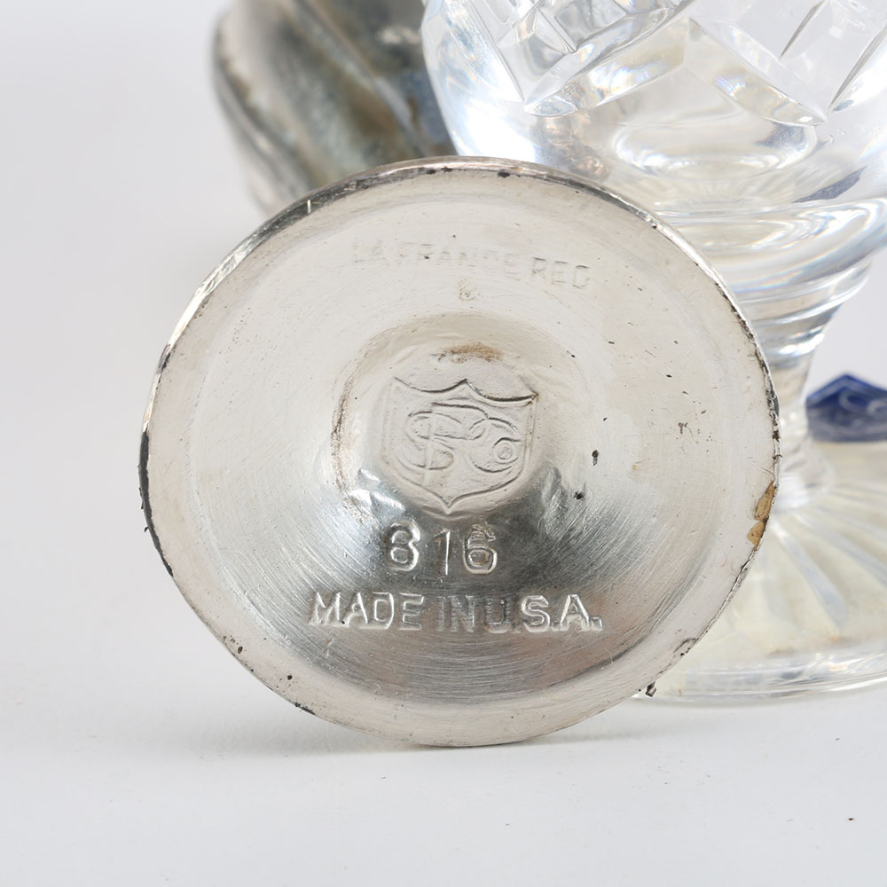 Set of Eleven Glass Shakers