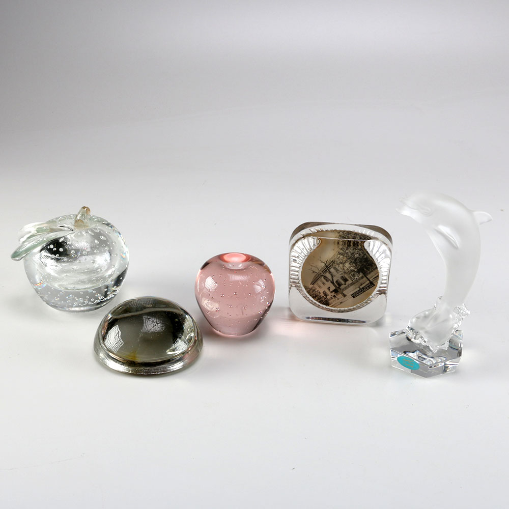 Glass and Crystal Paperweights