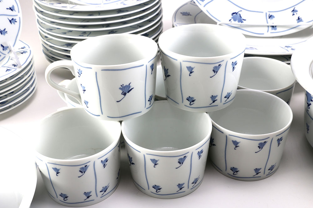 Vintage Block Spal "Blue Fields" Dinnerware