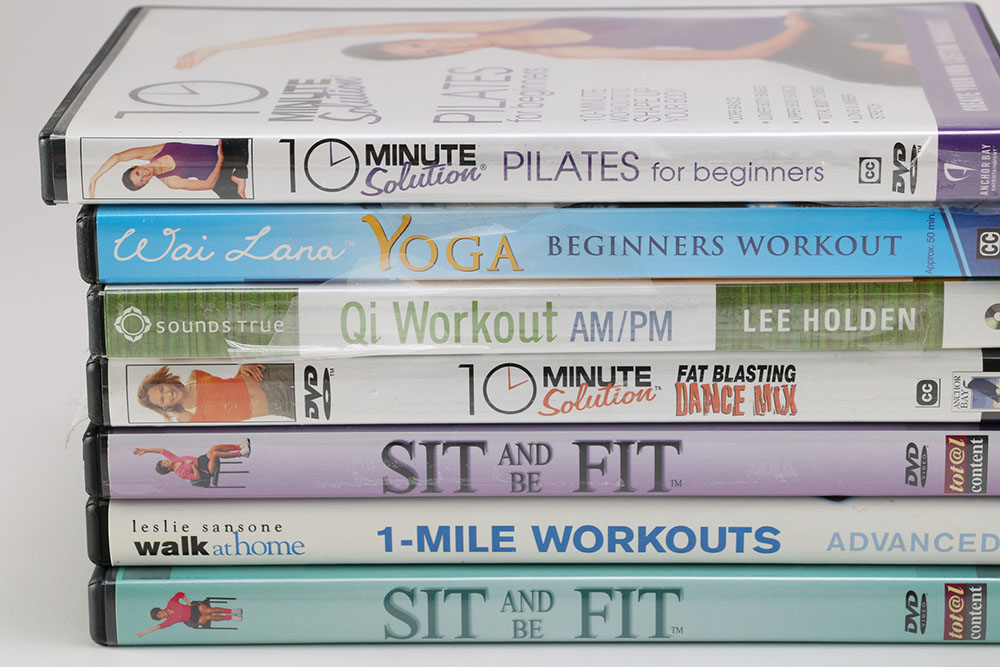 Yoga and Exercise DVDs