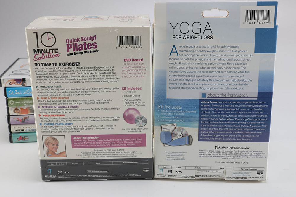 Yoga and Exercise DVDs