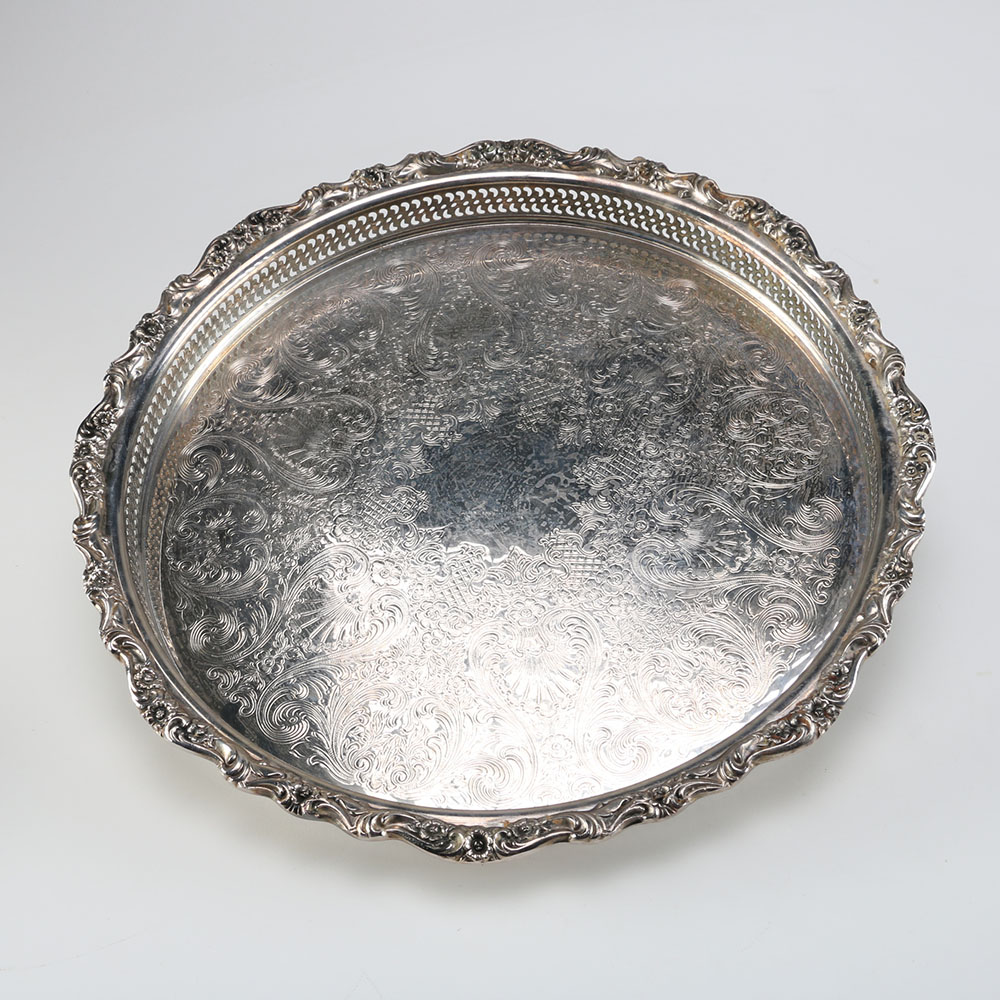 Assorted Silver Plated Serving Items