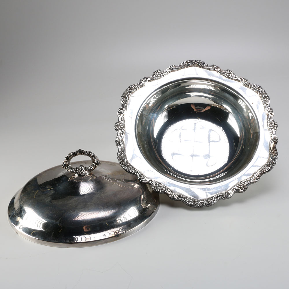 Assorted Silver Plated Serving Items