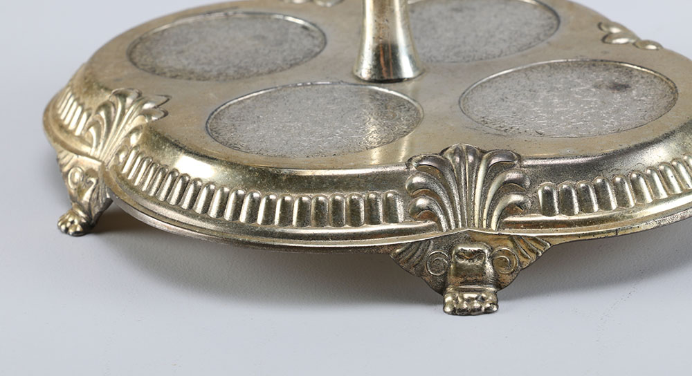 Set of Four Condiment Containers with Carrier