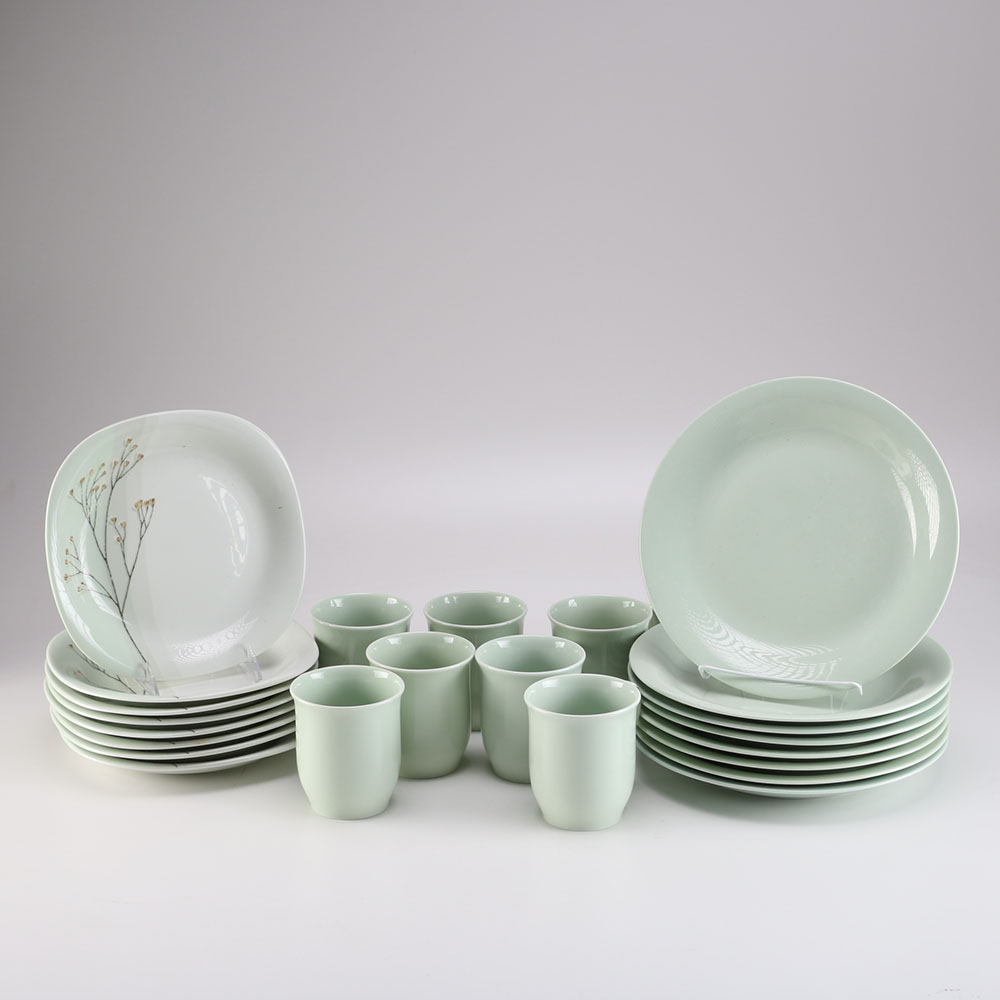 Dansk "Green Flora" Dinnerware