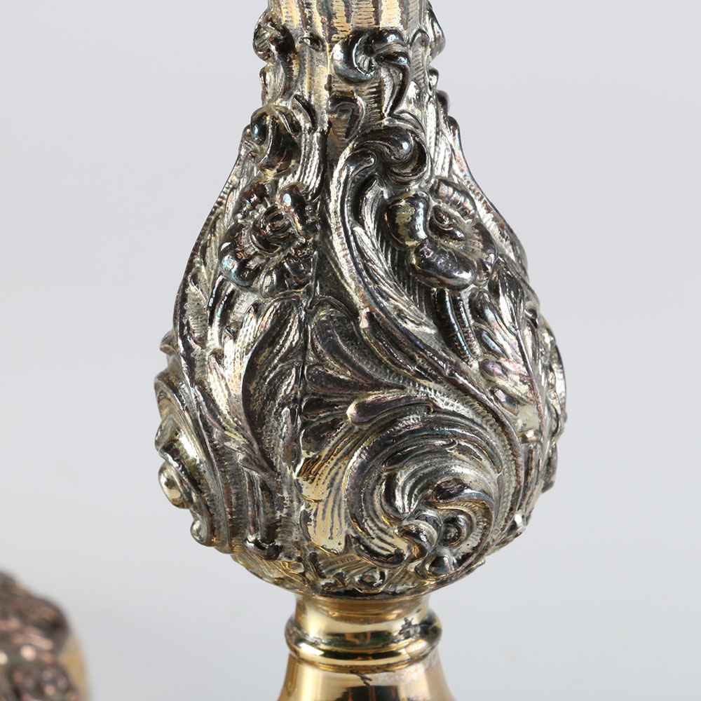 Silver Plate Candleholders