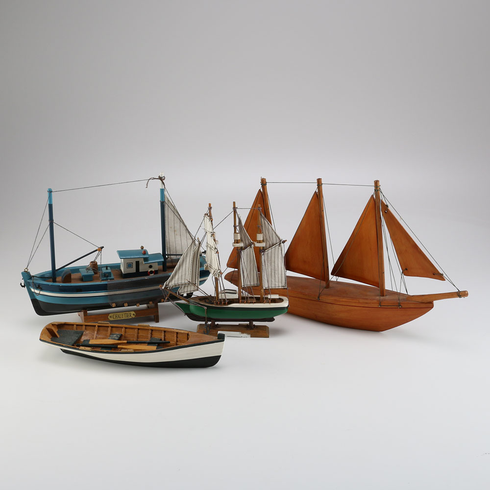 Wooden Model Ships and Boat