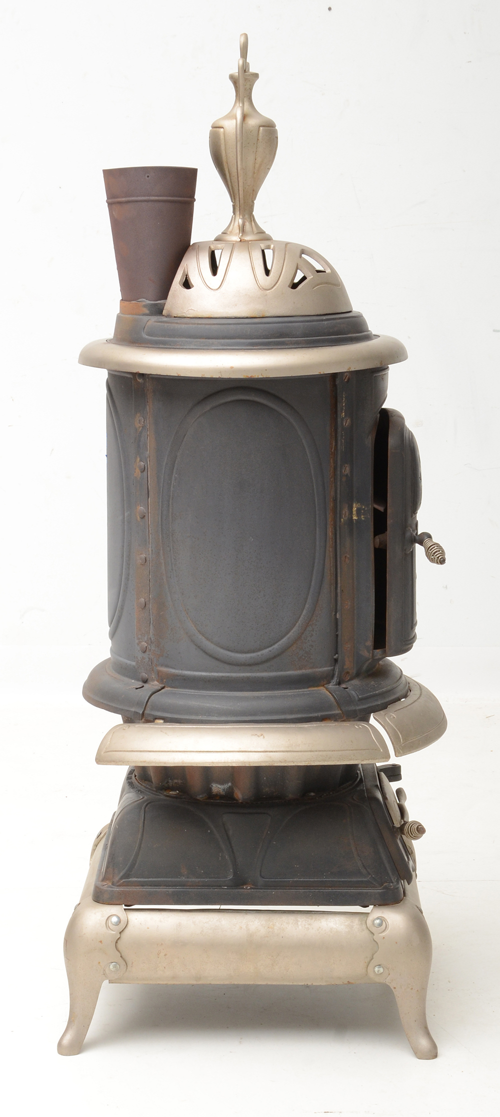 Moores Air-Tight Oak No. 9028 Cast Iron Stove