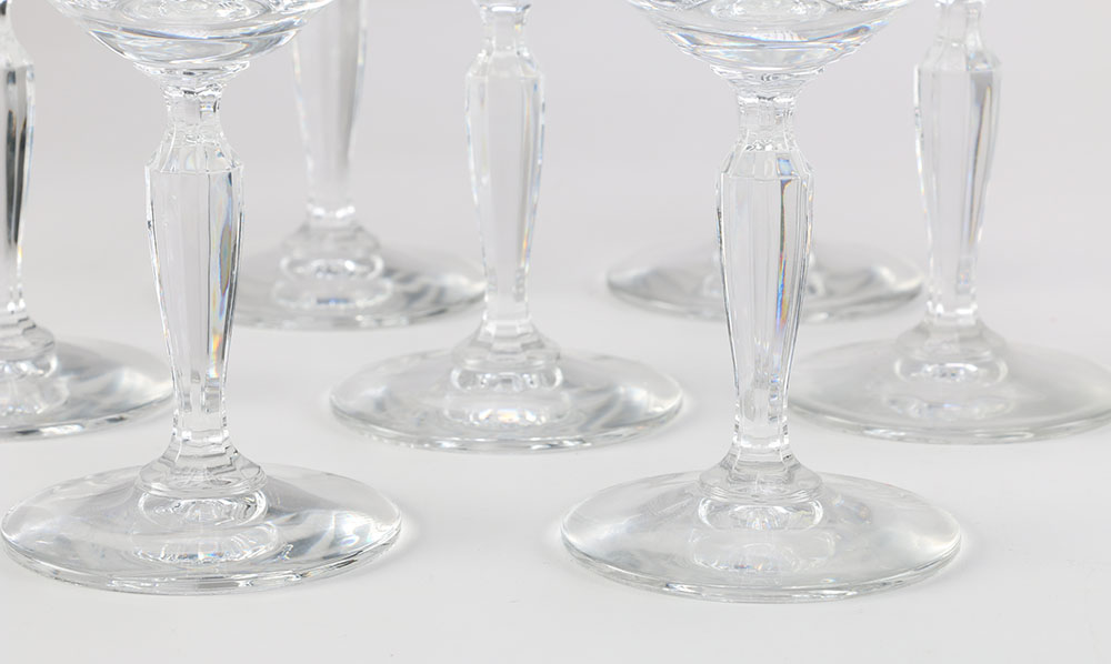 Crystal Wine and Champagne Set