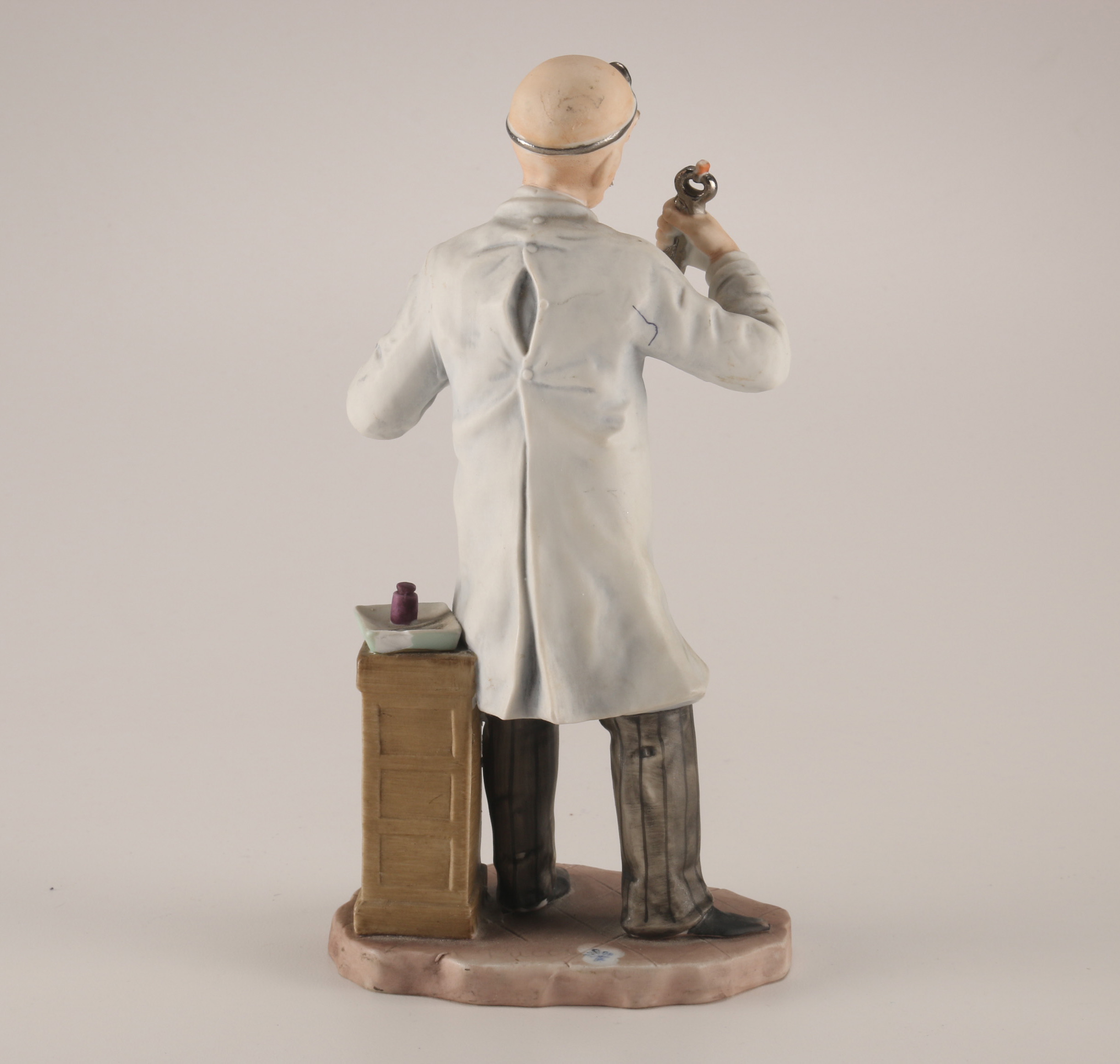 Vintage Dentist-Themed Bank and Figures