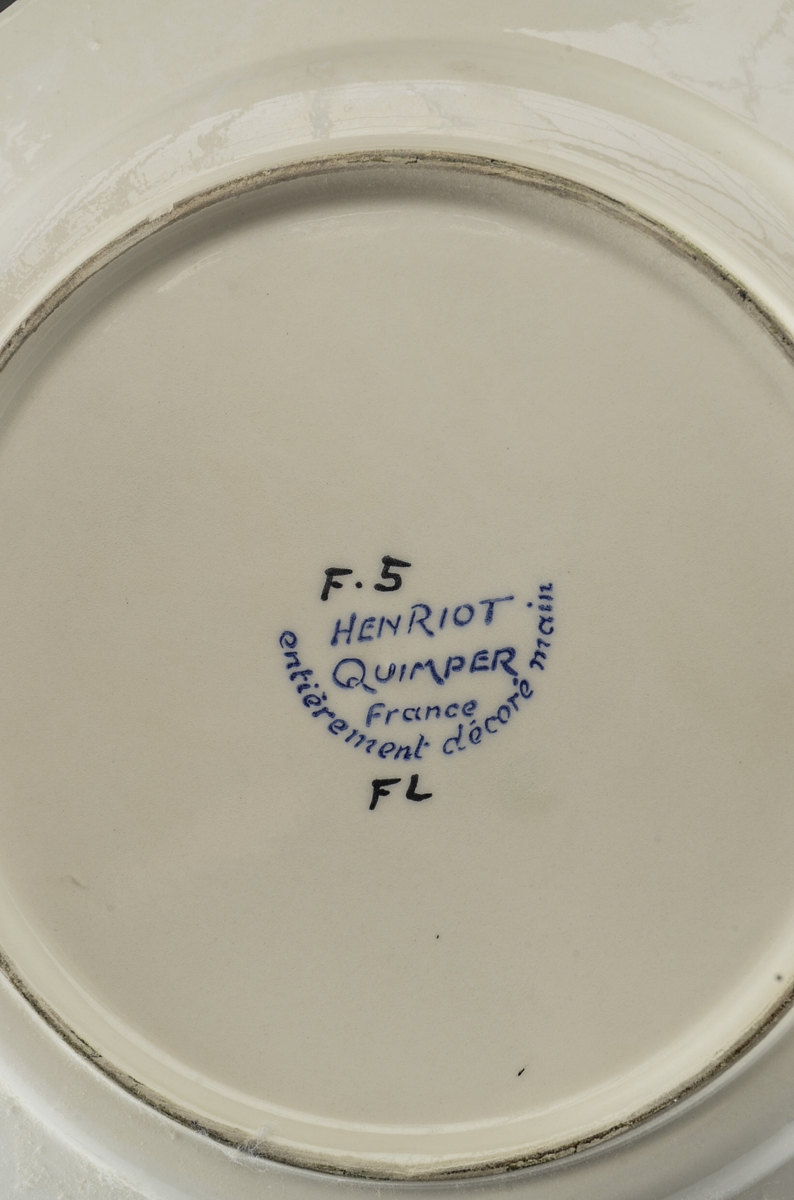 Henriot Quimper France Plate Setting Collection