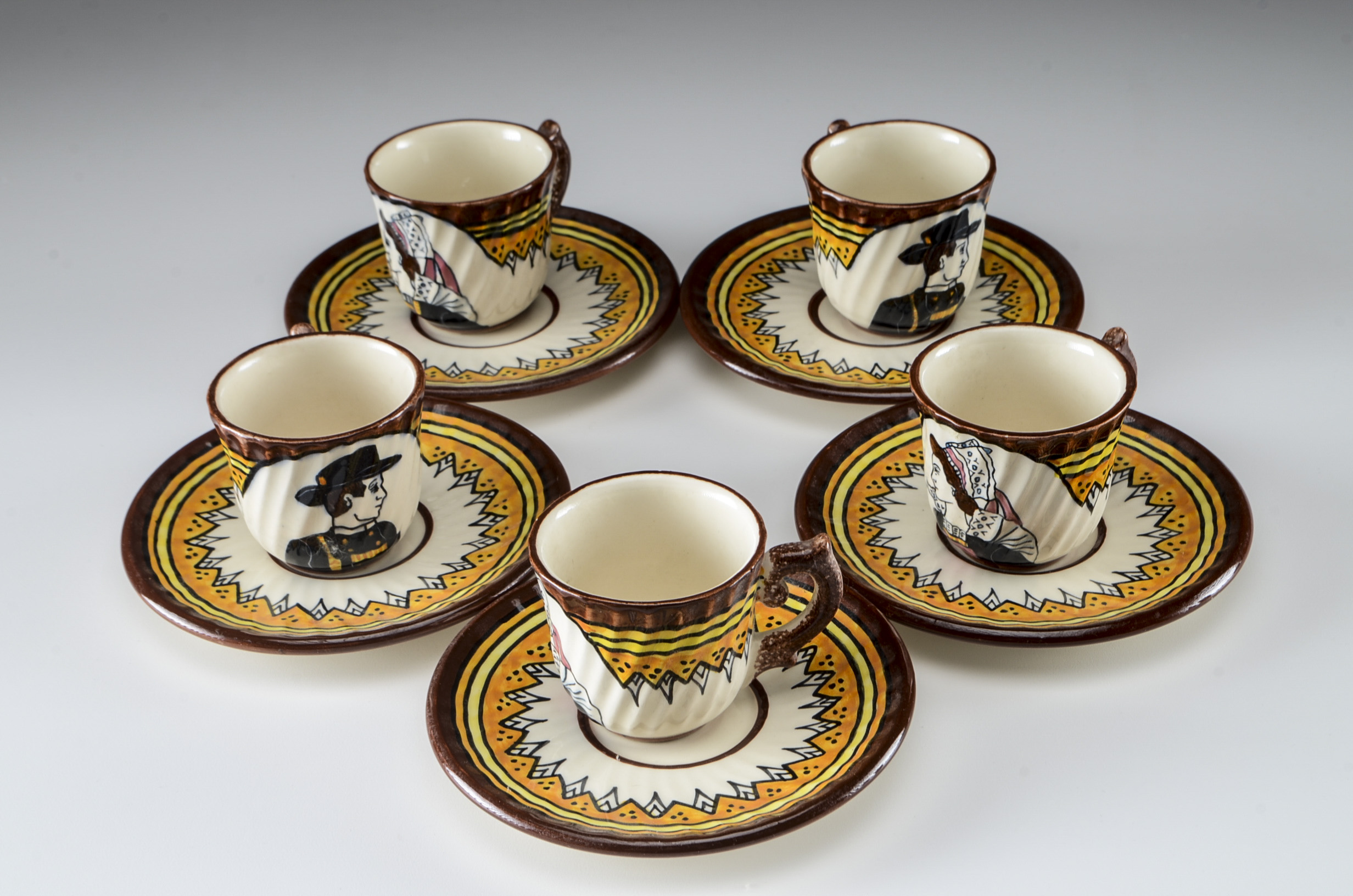 Henriot Quimper France Plate Setting Collection